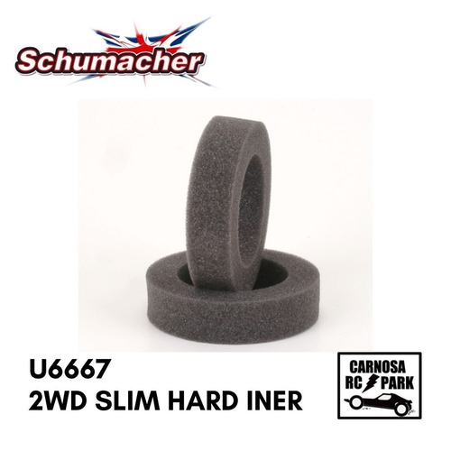 【Schumacher シューマッカー】2WD Slim Hard タイヤインサート[U6667]