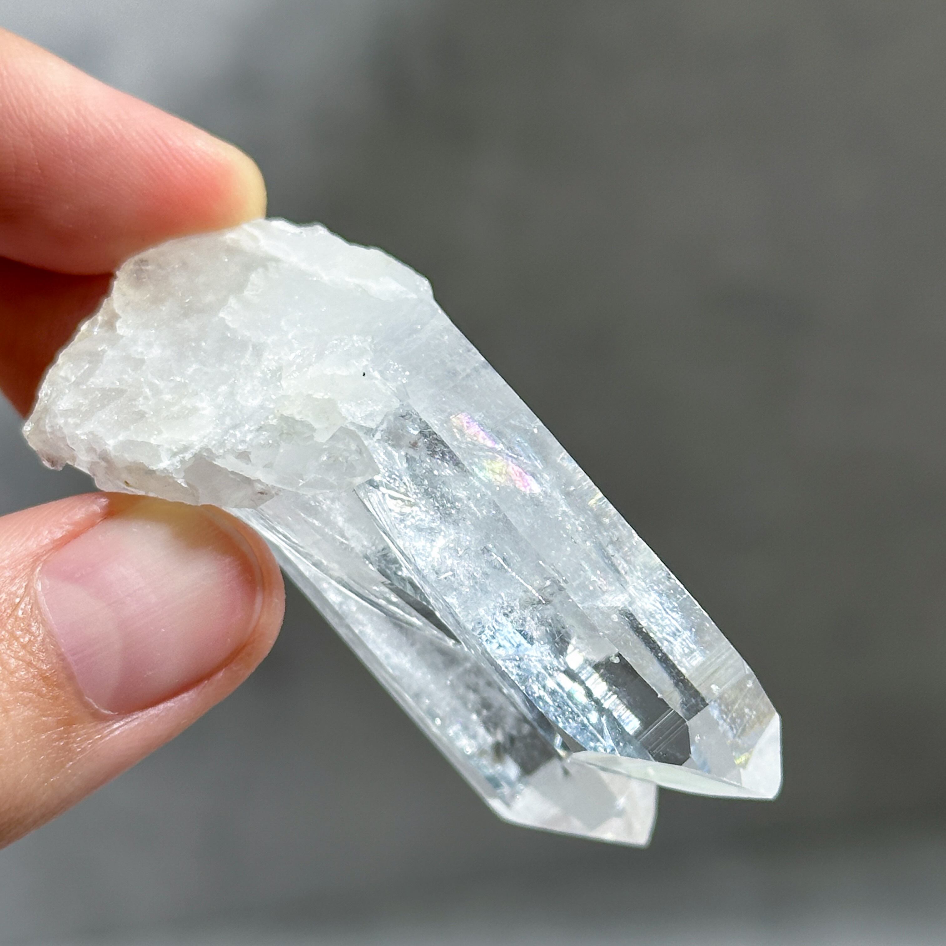 【 レムリアンクォーツ / コロンビア産 】 コロンビアンレムリアンクォーツ 原石72◇ Colombian Lemurian Quartz