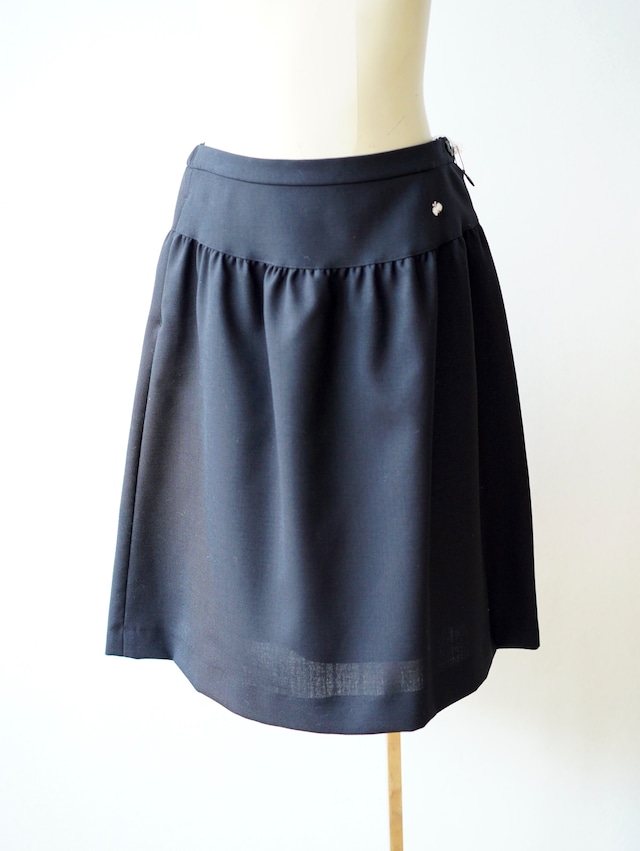 〈 mina perhonen 〉AAA5076P tree night / スカート / navy