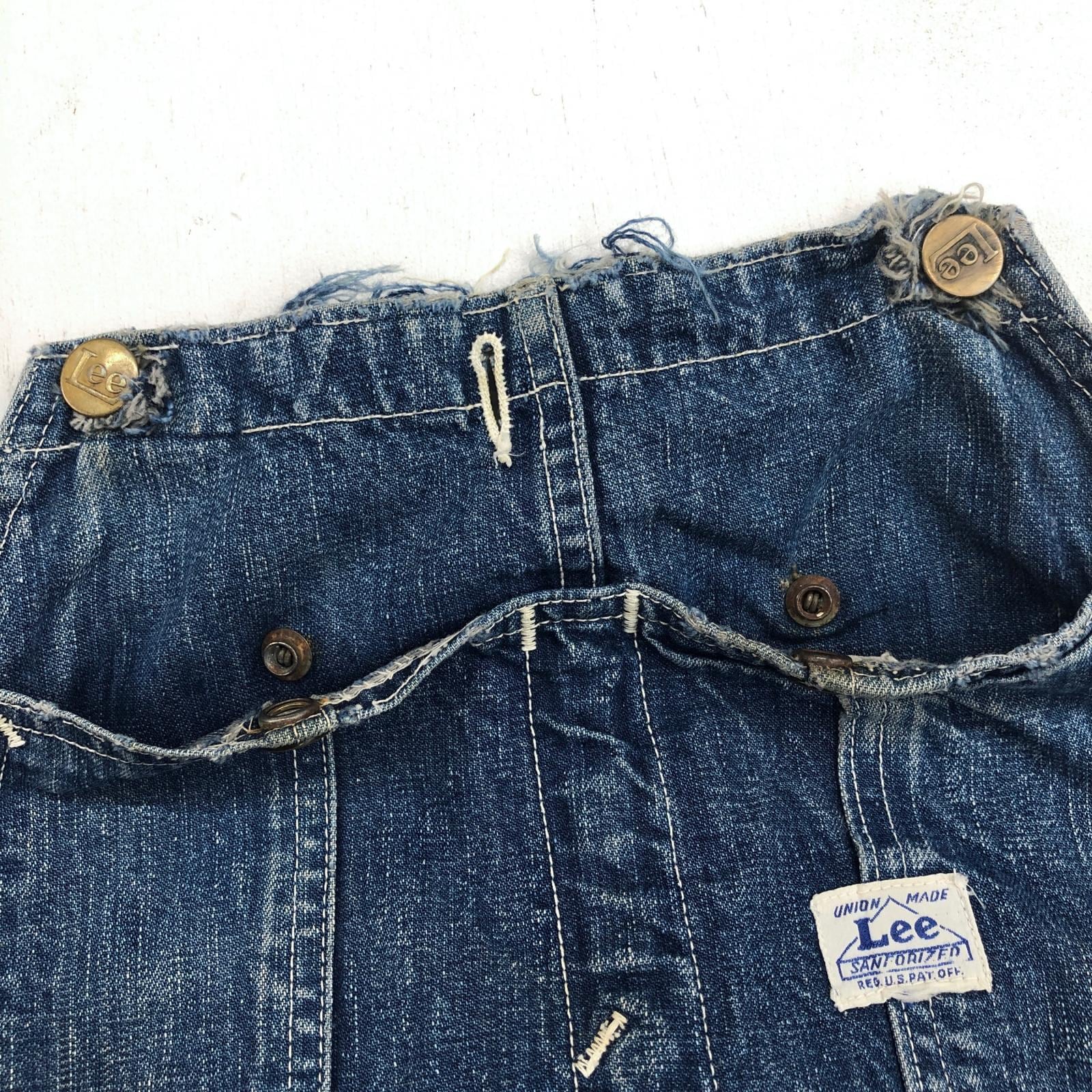 LEE リー 40年代 91-SB デニム オーバーオール 大戦モデル JELT DENIM