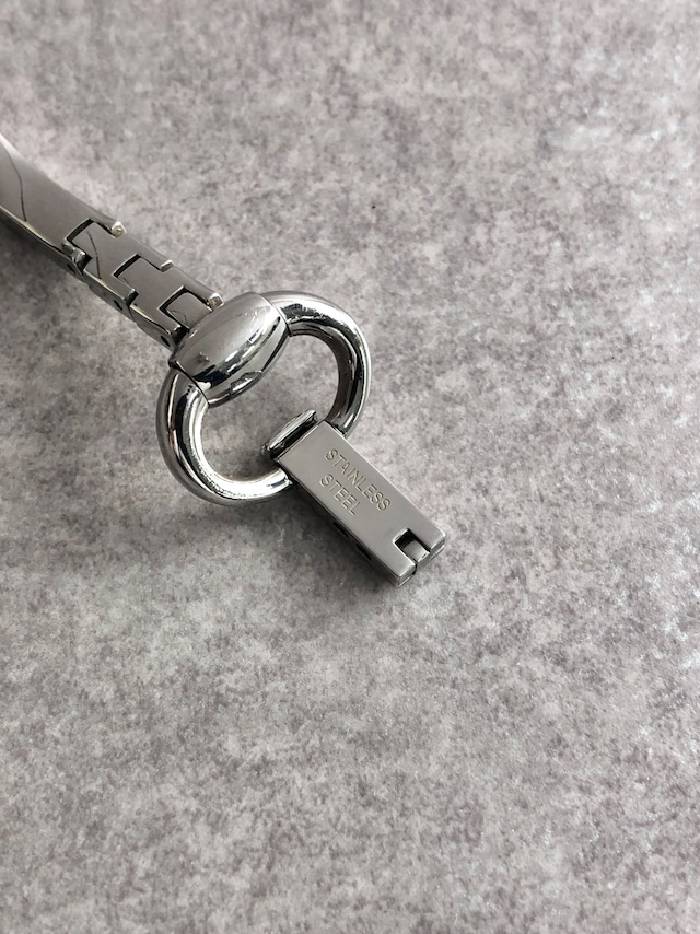 GUCCI グッチ トルナヴォーニ 腕時計 シルバー スクエア ステンレススチール vintage ヴィンテージ オールド kwh2fe