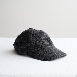 【30%off】Nine Tailor  ナインテーラー 　N-1301 / Borne Cap (Check)　charcoal