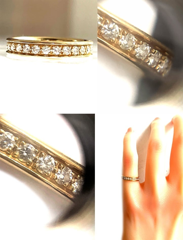 Cartier カルティエ　バレリーナ　フルエタニティ　リング 楽天市場】CARTIER カルティエ バレリーナ リング 指輪 フルエタニティ