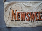 1960's Vintage NEWS WEEK Canvas Apron