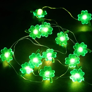 【新着特価】イルミネーションライト 四つ葉のクローバー LEDストリングライト 3M 30LED球 電池式 ledカーテンライト点滅 点灯 フェアリーライト 飾りライト 屋外 室内 ガーデンライト 正月 クリスマス