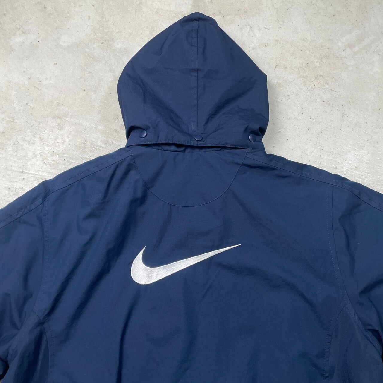 00年代 NIKE ナイキ 中綿ジャケット スウォッシュロゴ メンズL相当