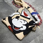 kroneko original mickey rug shoulder bag