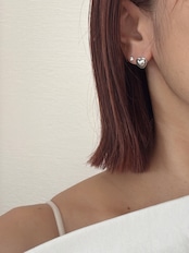 ヴィンテージハートピアス