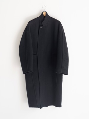 SEEALL GOWN COAT NIGHT BLACK SAU51 CT183D