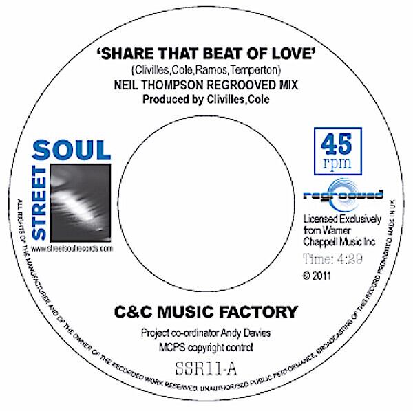 【7"】C&C Music Factory - Share That Beat Of Love