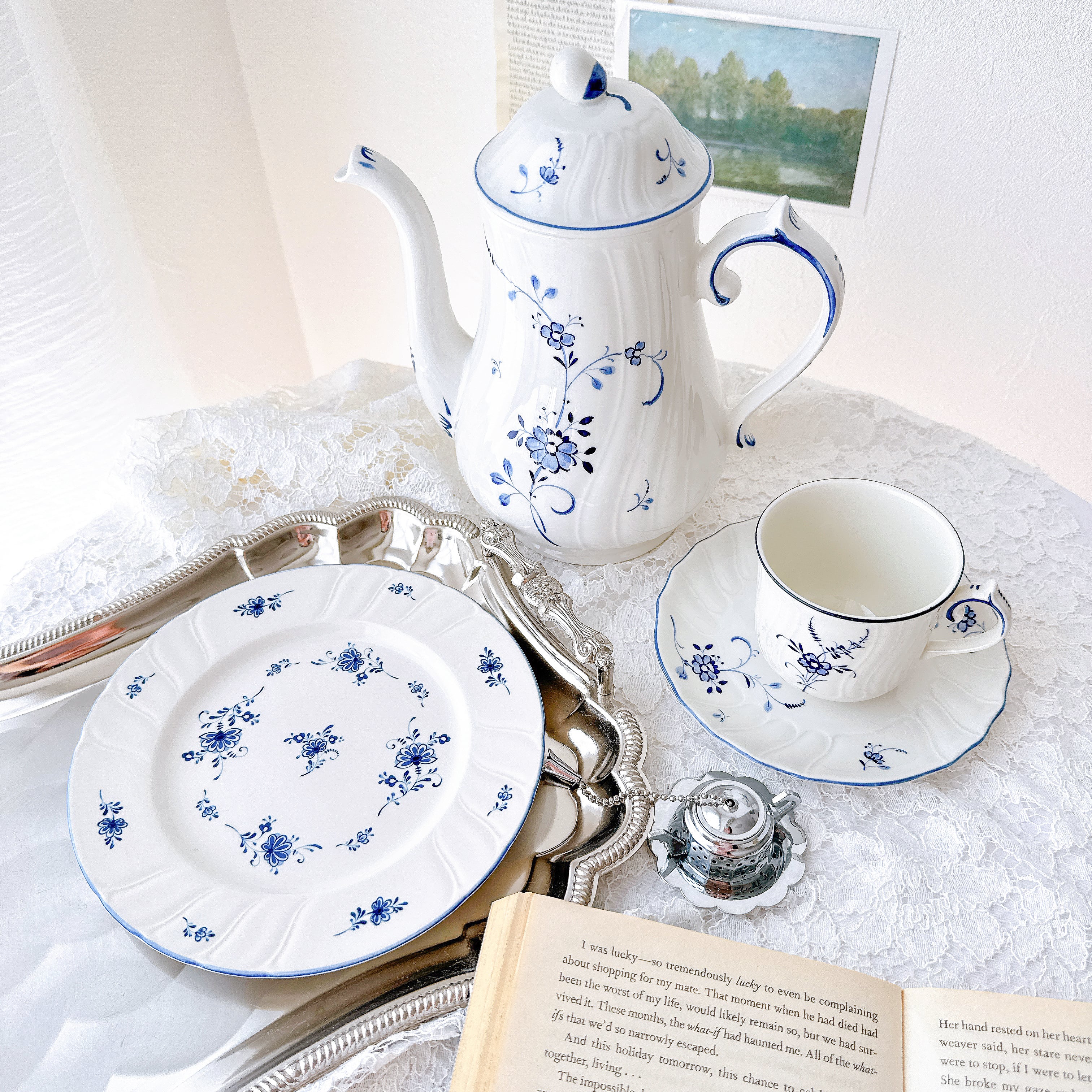 vintage】【Germany】VILLEROY&BOCH Old Luxembourg ビレロイボッホ