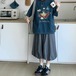 チェック柄バルーンパンツ ・12238