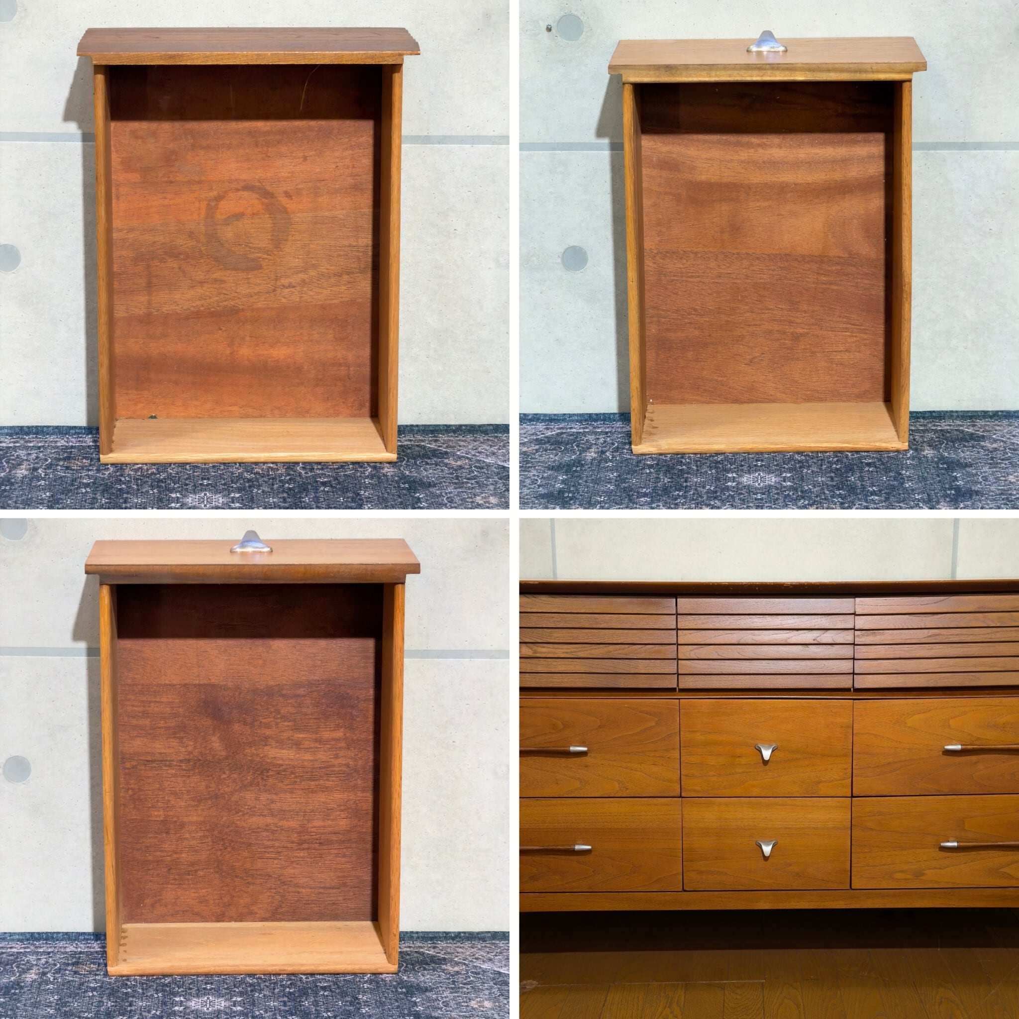 VINTAGE】U.S HarmonyHouse Triple dresser / ワイドチェスト 9引出し