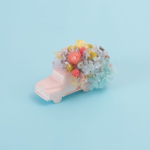 Flower Carry Truck 〈Pink〉プリザーブドフラワーアレンジメント