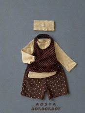 韓国子供服 / 26Autumn / Aosta / ドットトントンパンツ / 秋服 *S~XXL*