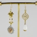 < Earrings >PーNO.874