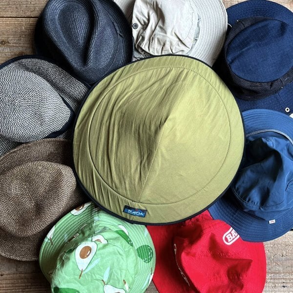 ステューシー サンブレロ ハット 古着 帽子 サファリハット 90s 90s OLD STUSSY ステューシー サファリハット レア - メルカリ