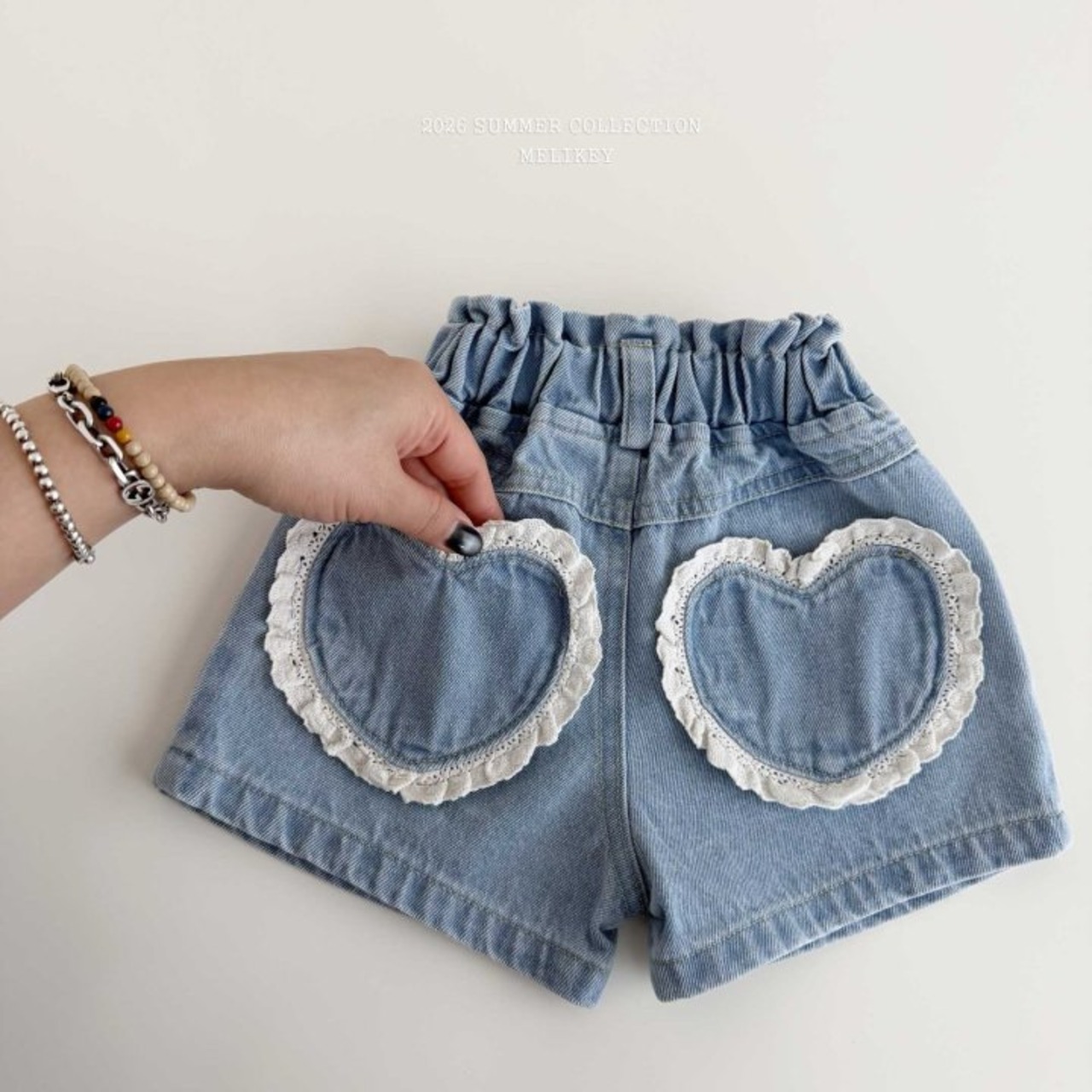 [MELIKEY] Hattu Denim Shorts (JS/JM) / [미라이키] 하뚜데님반바지 (JS/JM)