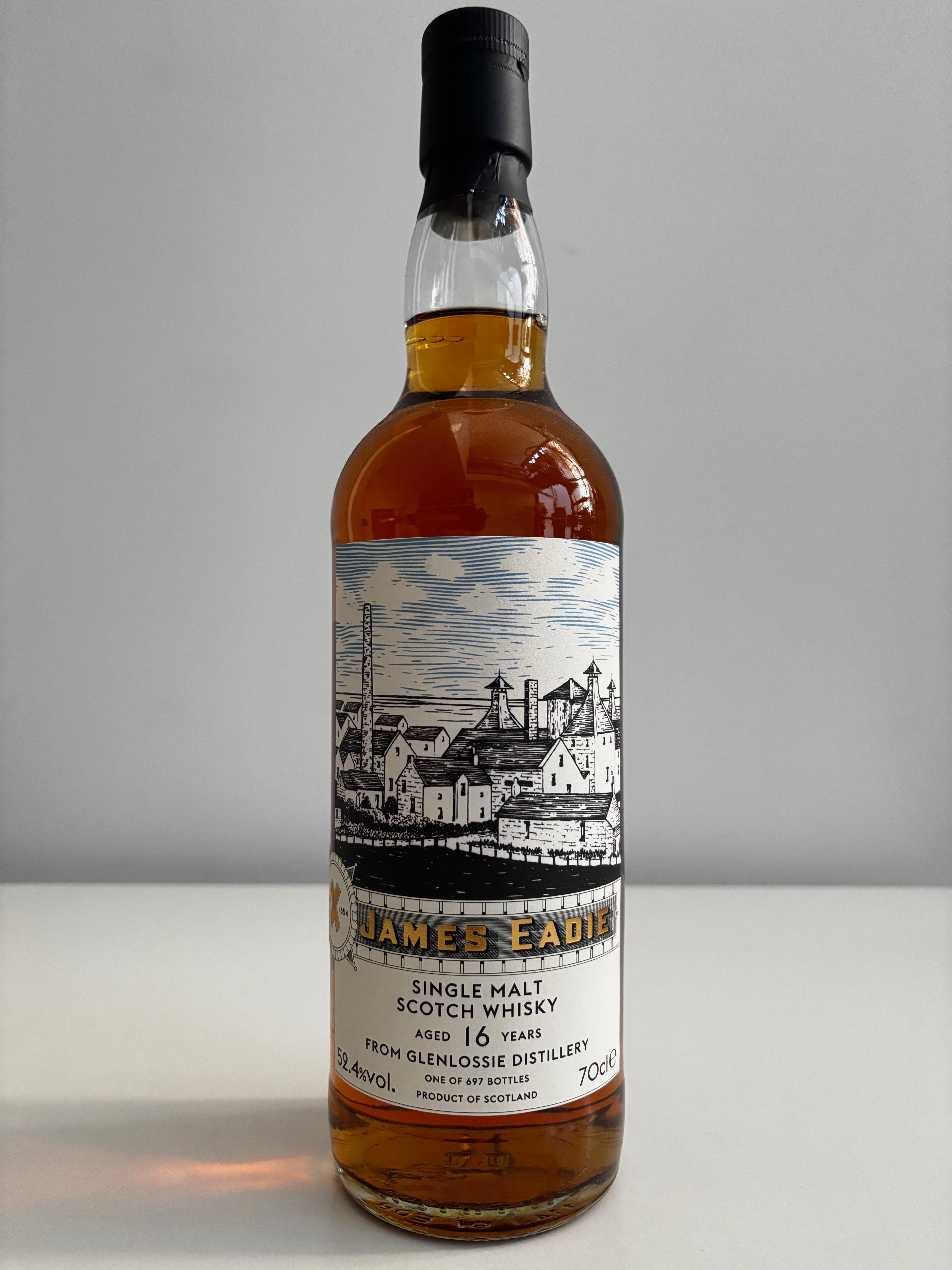 グレンロッシー 2009/2025 16年 ジェームズ・イーディー 52.4% 700ml