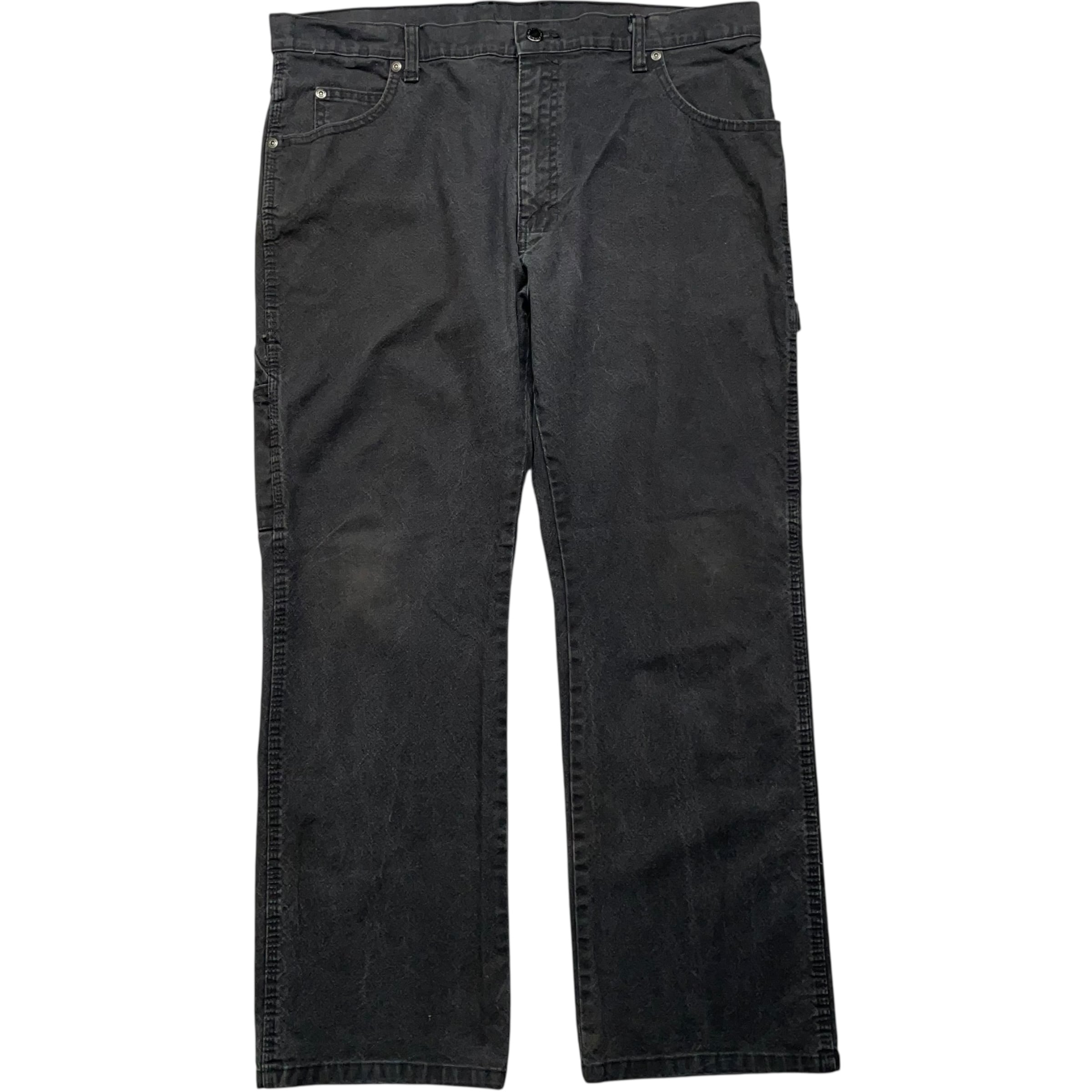 《実寸W38L29》Dickies ディッキーズ ペインターパンツ ワークパンツ ブラック no.9022