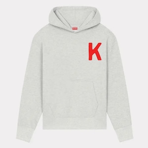 【KENZO】LUCKY TIGER OVERSIZE HOODIE(LIGHT GREY)