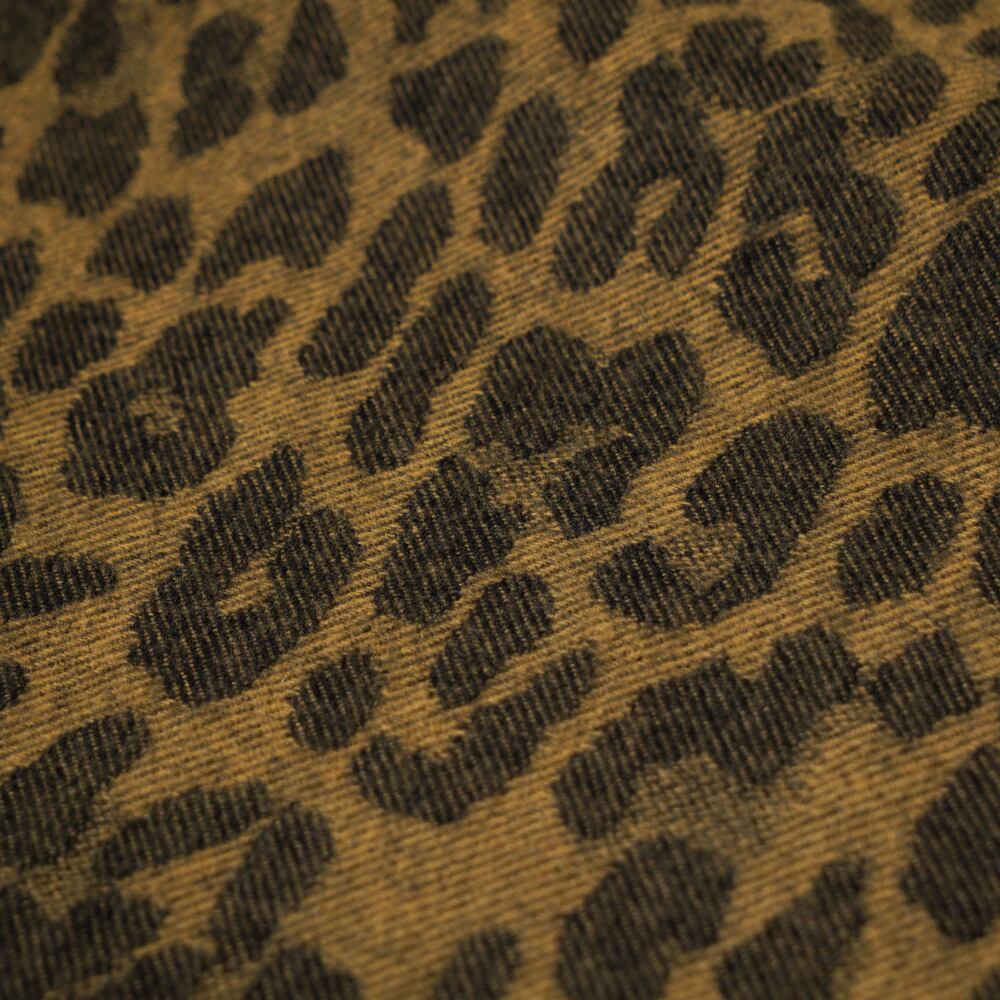 ジョンストンズ　カシミア100% 大判　ストール ヒョウ柄 Johnstons カシミヤ大判ストール THE PARK 10周年 Leopard レオパード