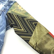 【sleevekimonojk22】着物デニムジャケットSLEEVE KIMONO DENIM JACKET