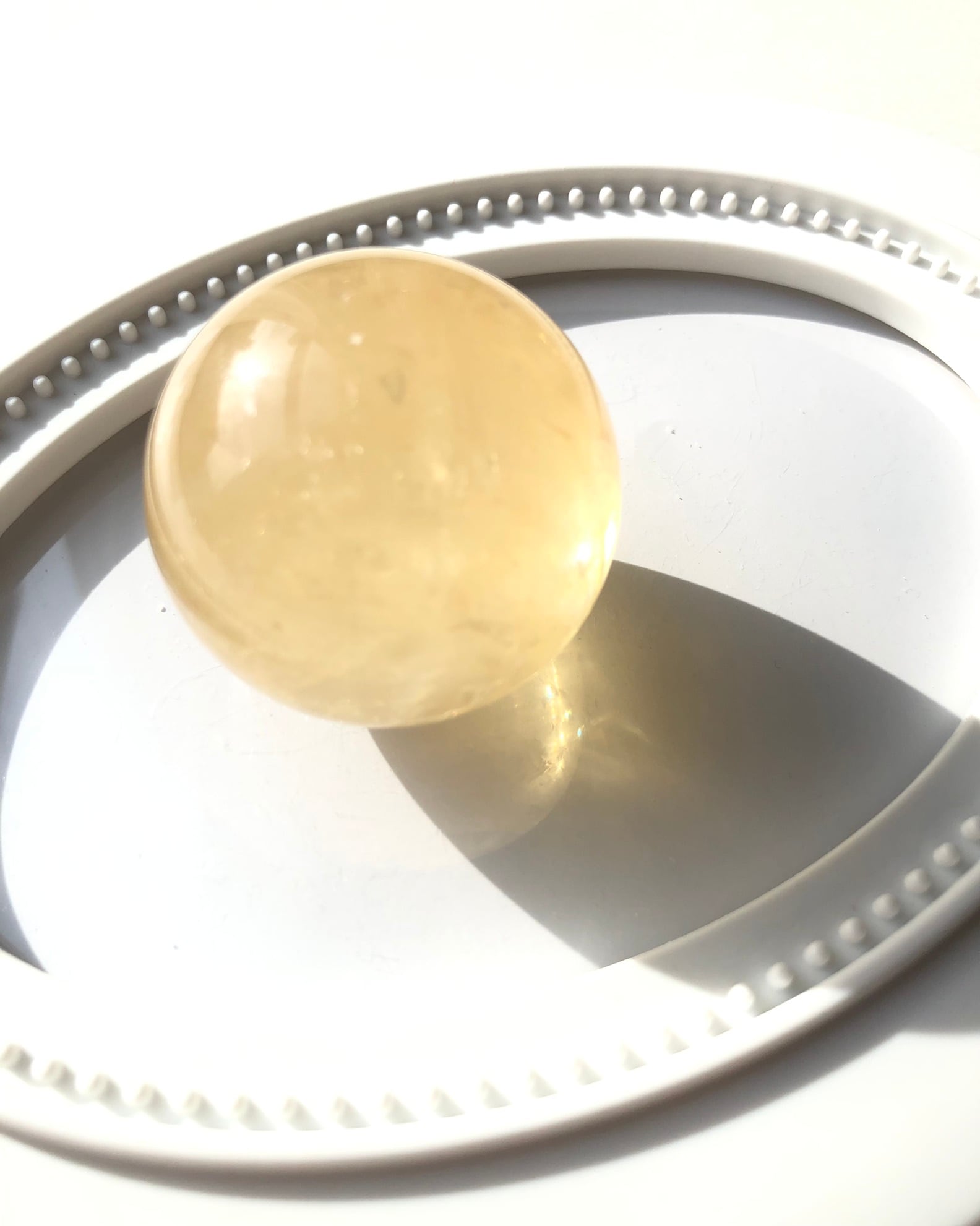 ブラジル産 ハニーカルサイト♢スフィア♢ | artinteriors