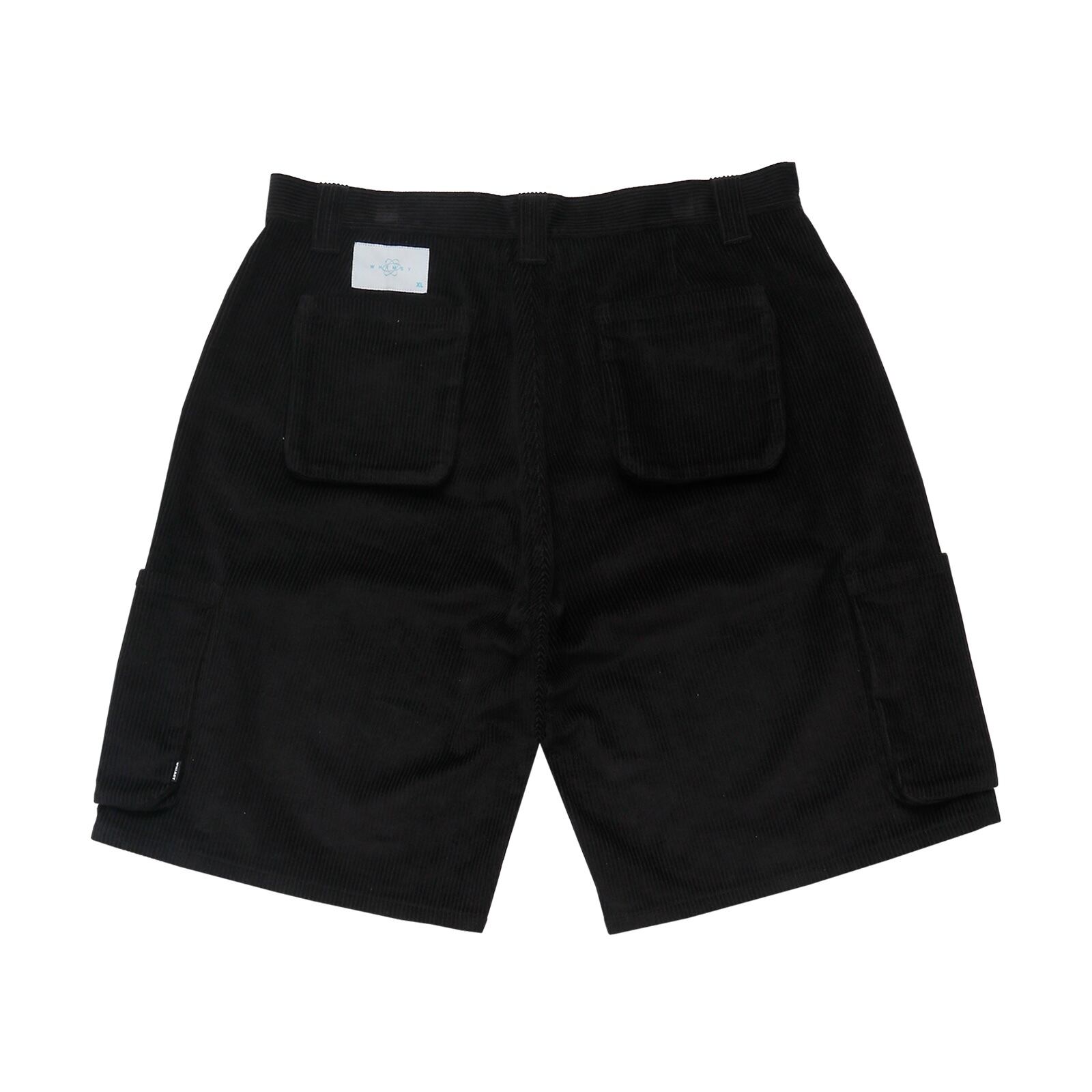 WHIMSY / CORDUROY CARGO SHORT - Black | GOOD TIMES