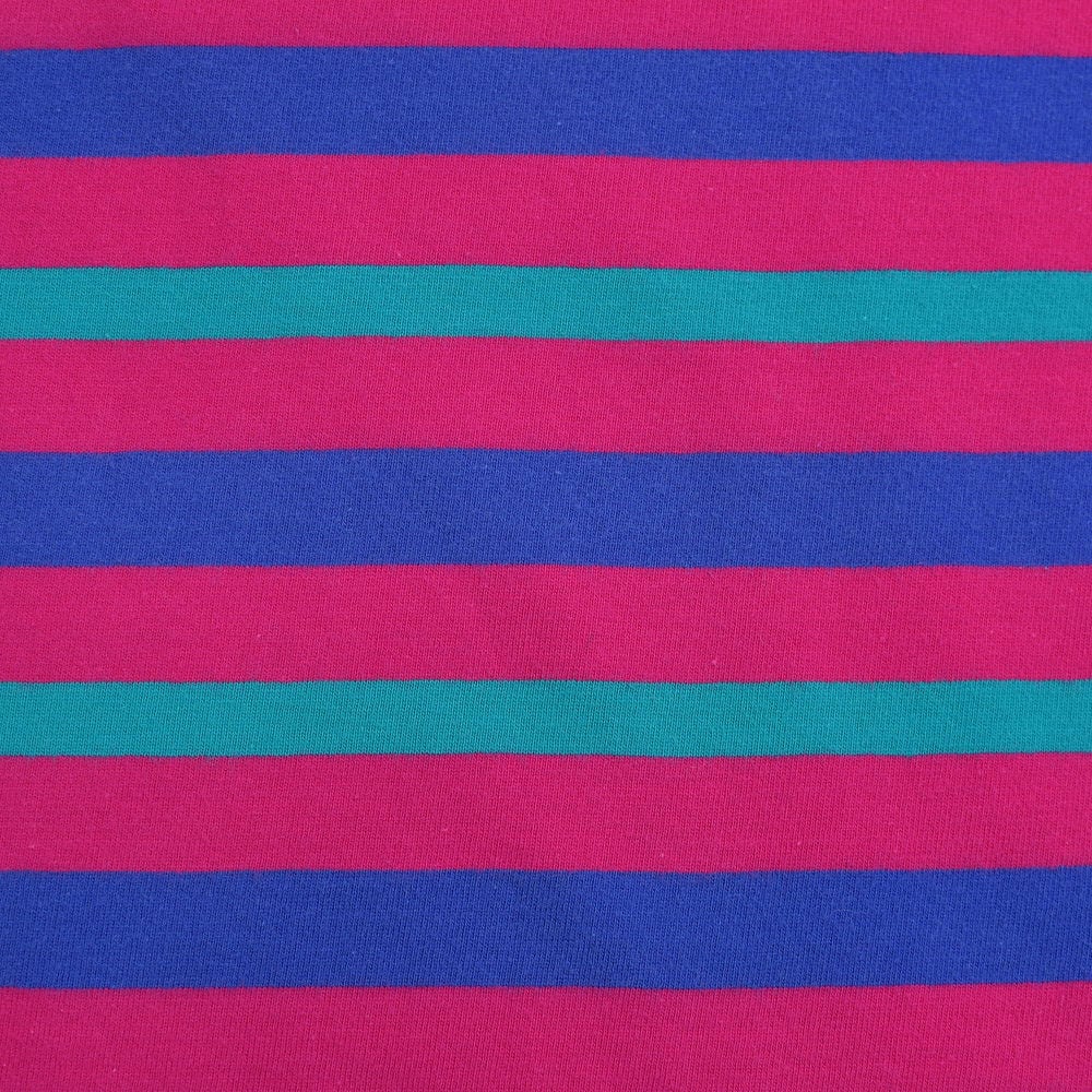 90s アメリカ製 LANDS'END ランズエンド マルチカラー ボーダーTシャツ