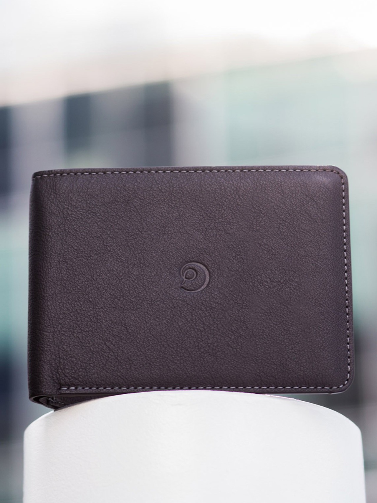 Danny P.「Leather coin wallet black」