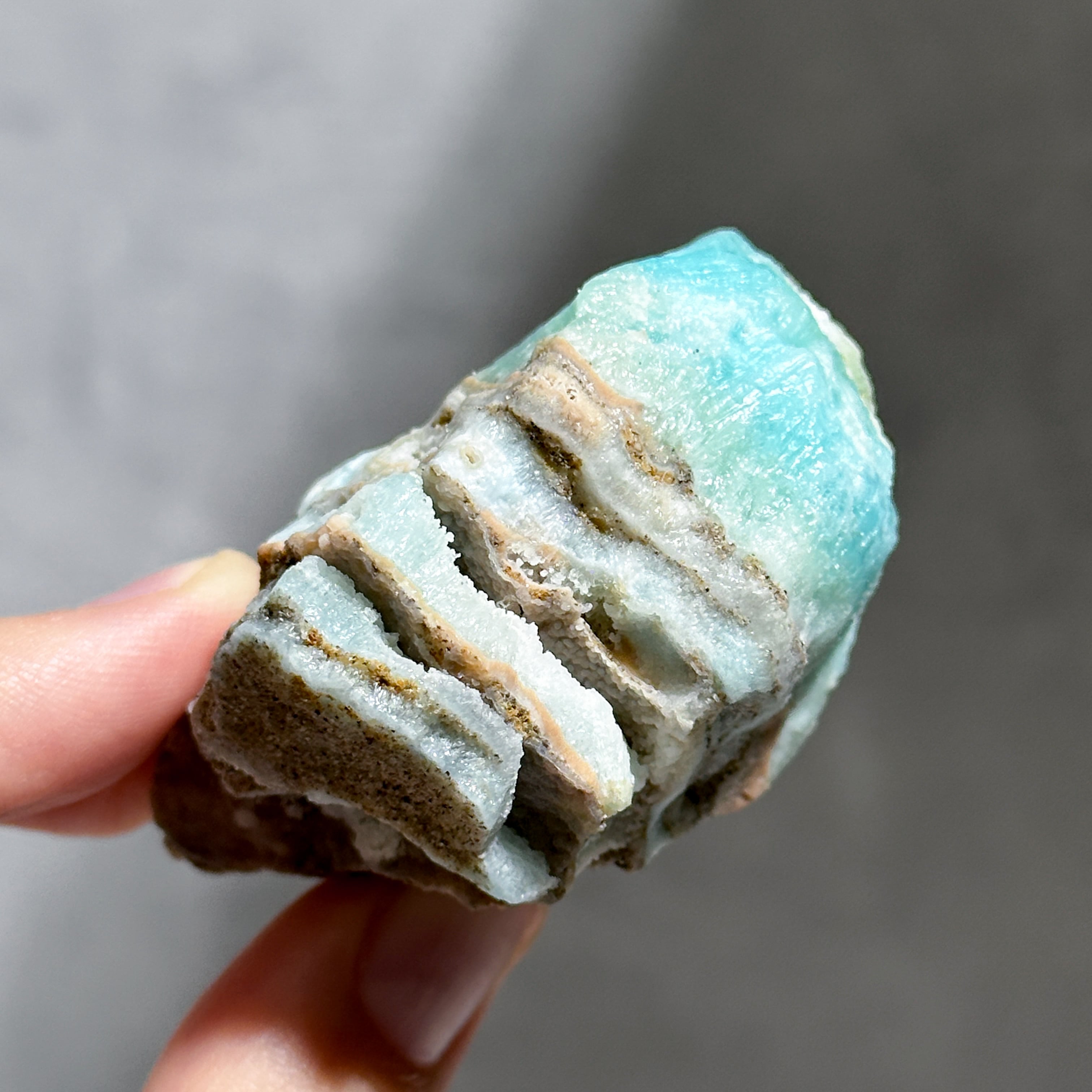 ブルーアラゴナイト 原石82◇ Blue Aragonite ◇天然石・鉱物