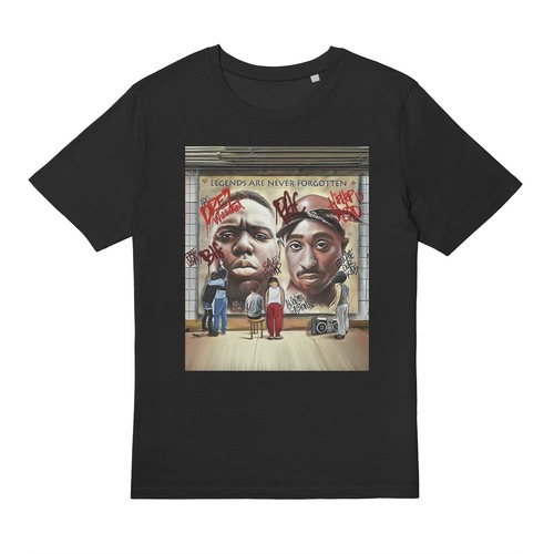 2pac.biggie S/S TEE (black/white)