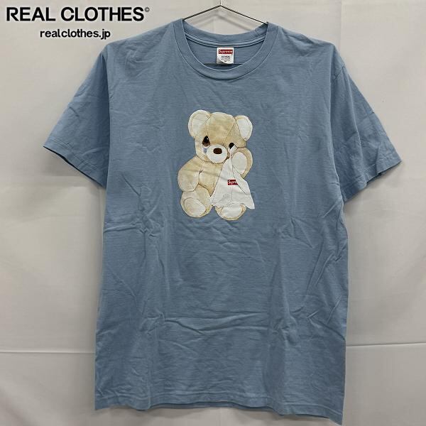 Supreme/シュプリーム【25SS】Bear Tee Powder Blue/ベア 半袖Tシャツ
