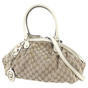 Used GUCCI グッチ ショルダーバッグ スーキー GG キャンバス 223974