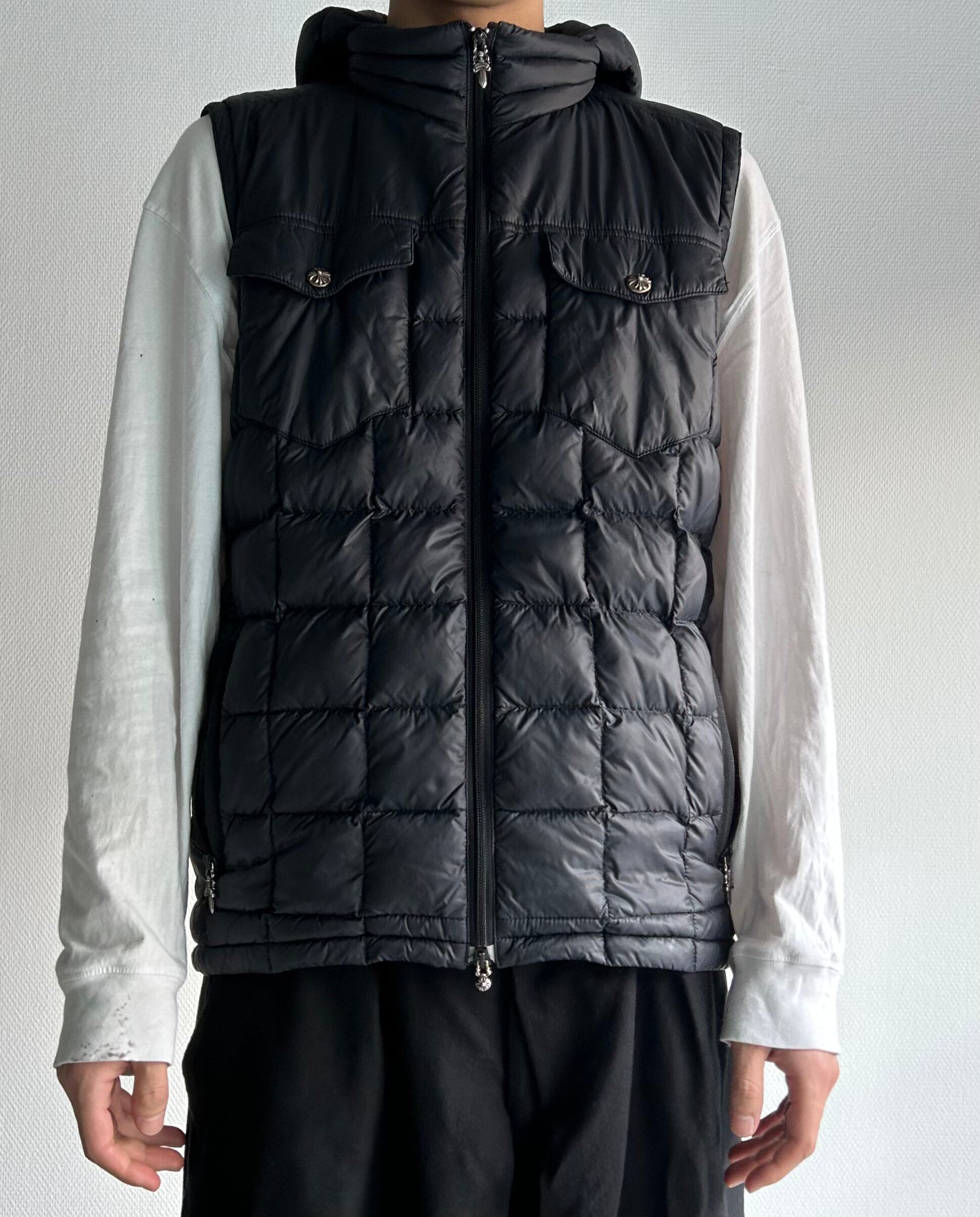 CHROME HEARTS, Vest Down Jacket | WEB