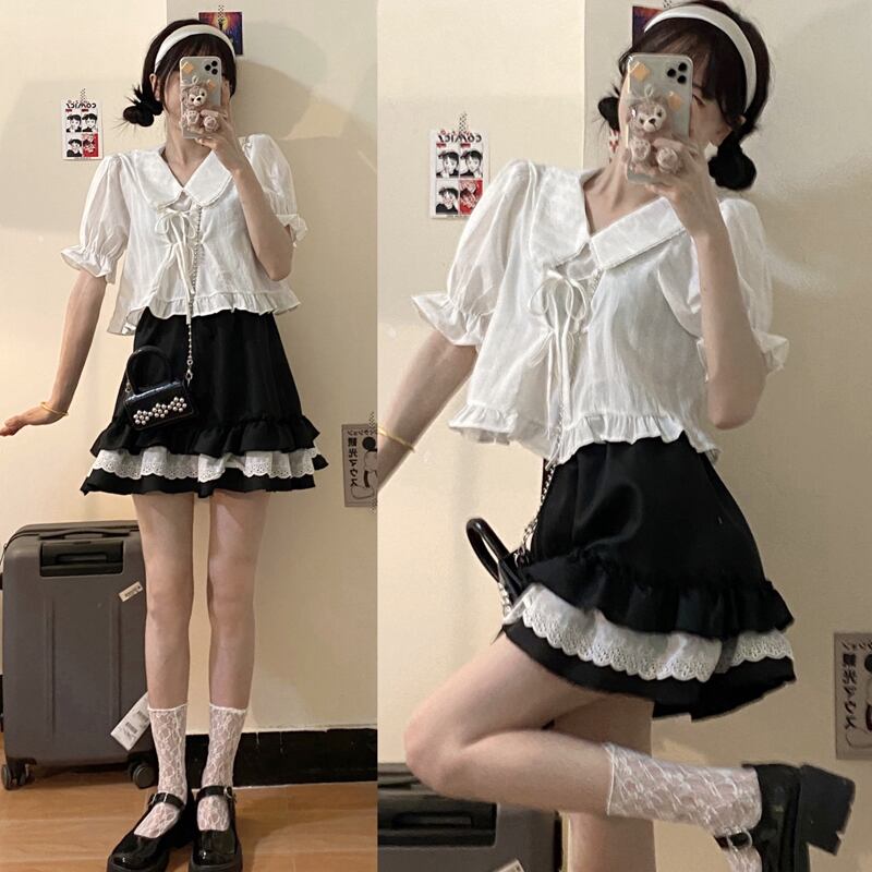 スタイルスタンダードサマーレッドスカート レトロ ストリート 大人ガーリー スウィート キュート カジュアル 夏物 スーパーモール44539918734