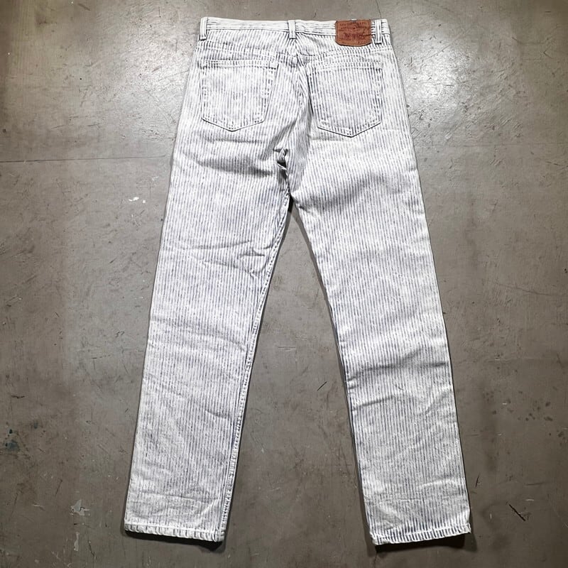 80's Levi's 501-0643 リーバイス ヒッコリーデニムパンツ