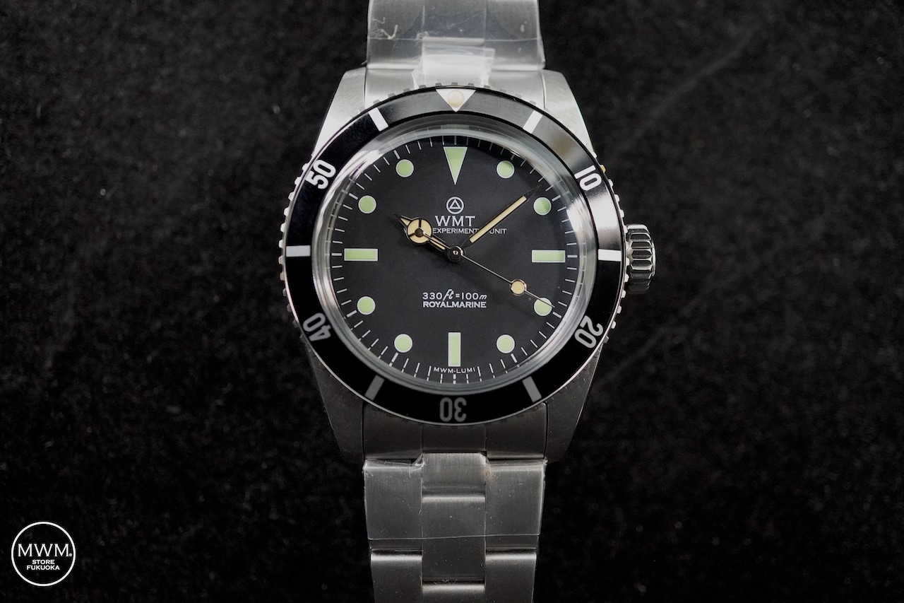 WMT Sea Diver Green Lume with Bracelet by MWM