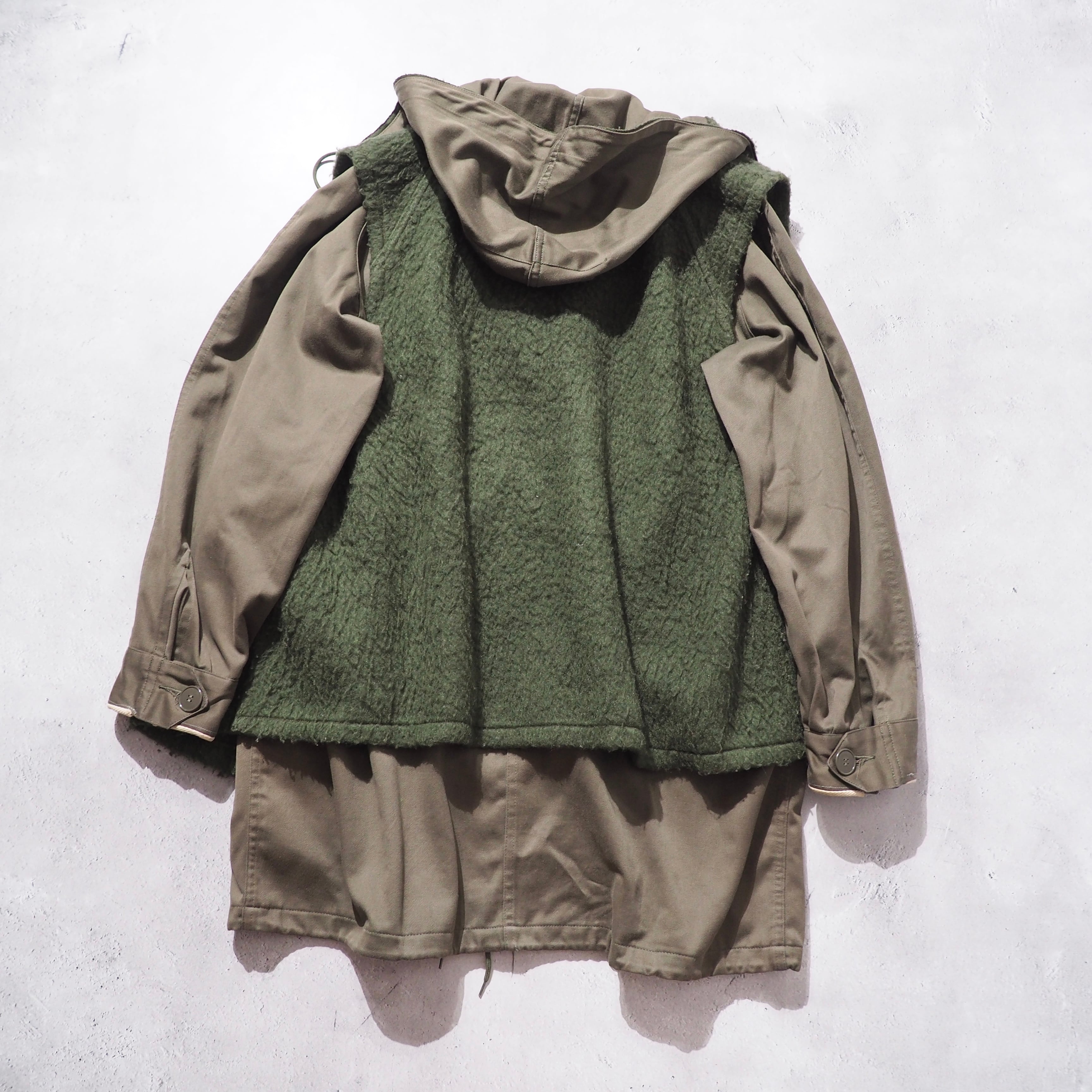2010AW ” KLASICA - PANDA ” ” 背骨 ”French army Re:make Mod coat クラシカ 初期 フランス軍 リメイク モッズコート