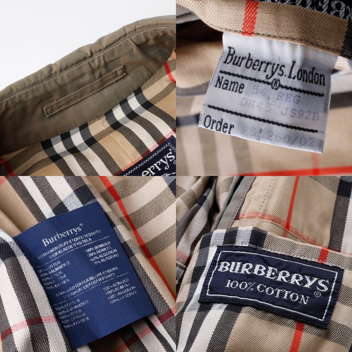 美品 BURBERRYLONDON デニムジャケット ノバチェック 38