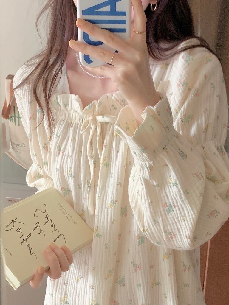 Flower ルームワンピース（A238） ameam