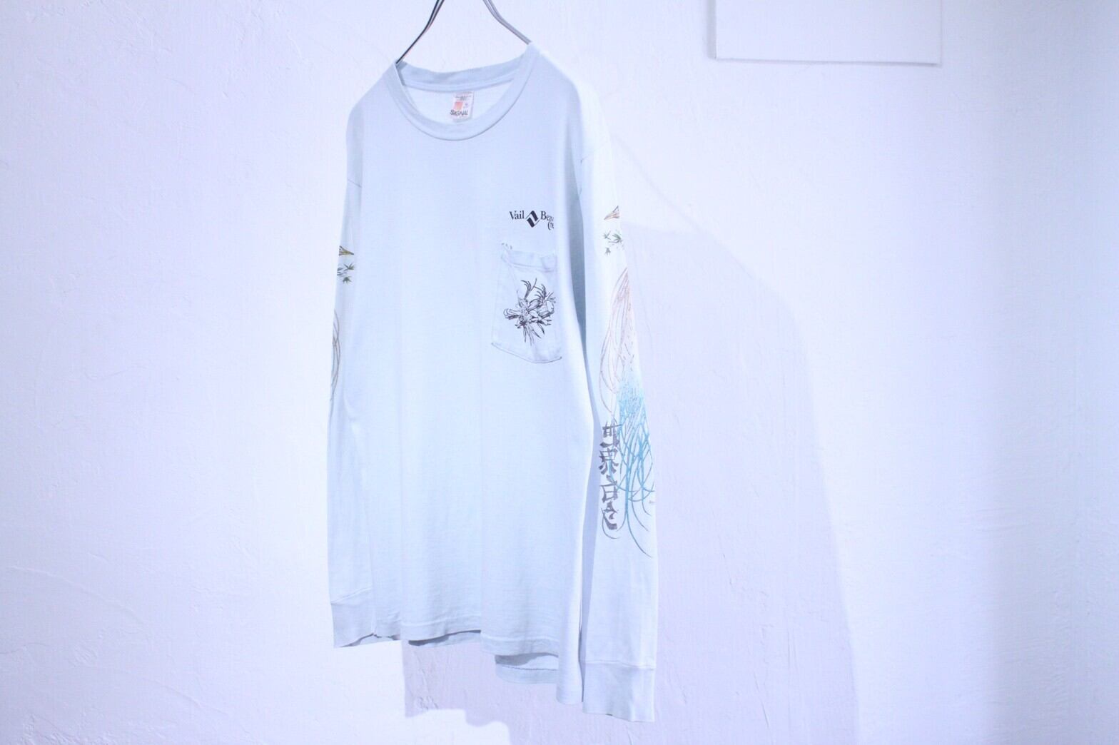 80s SIGNAL 浮世絵style Print L/S Tee