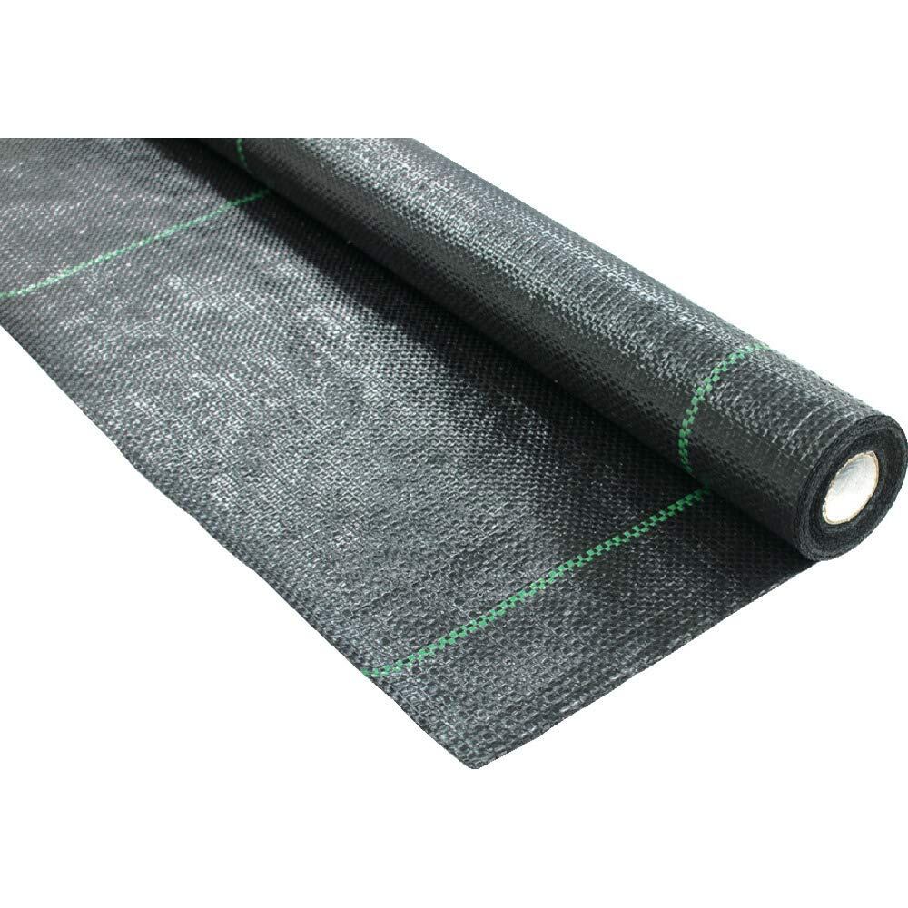 【特価処分】トラスコ中山(TRUSCO) 防草シート 耐候3年 黒 0.5×20m BOS30520