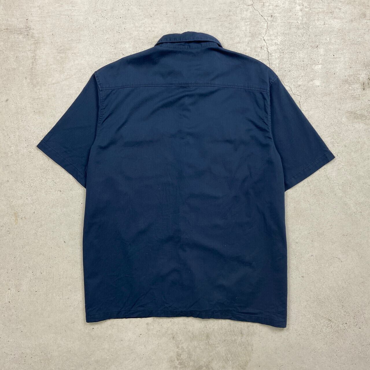 Carhartt カーハート 半袖ワークシャツ ワンポイントロゴ メンズ3XL
