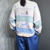 design embroidery southwestern pattern knit