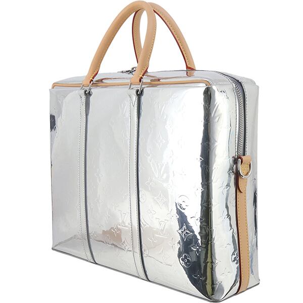 Unused LOUIS VUITTON ルイヴィトン ビジネスバッグ ネオ PDV LVミラー