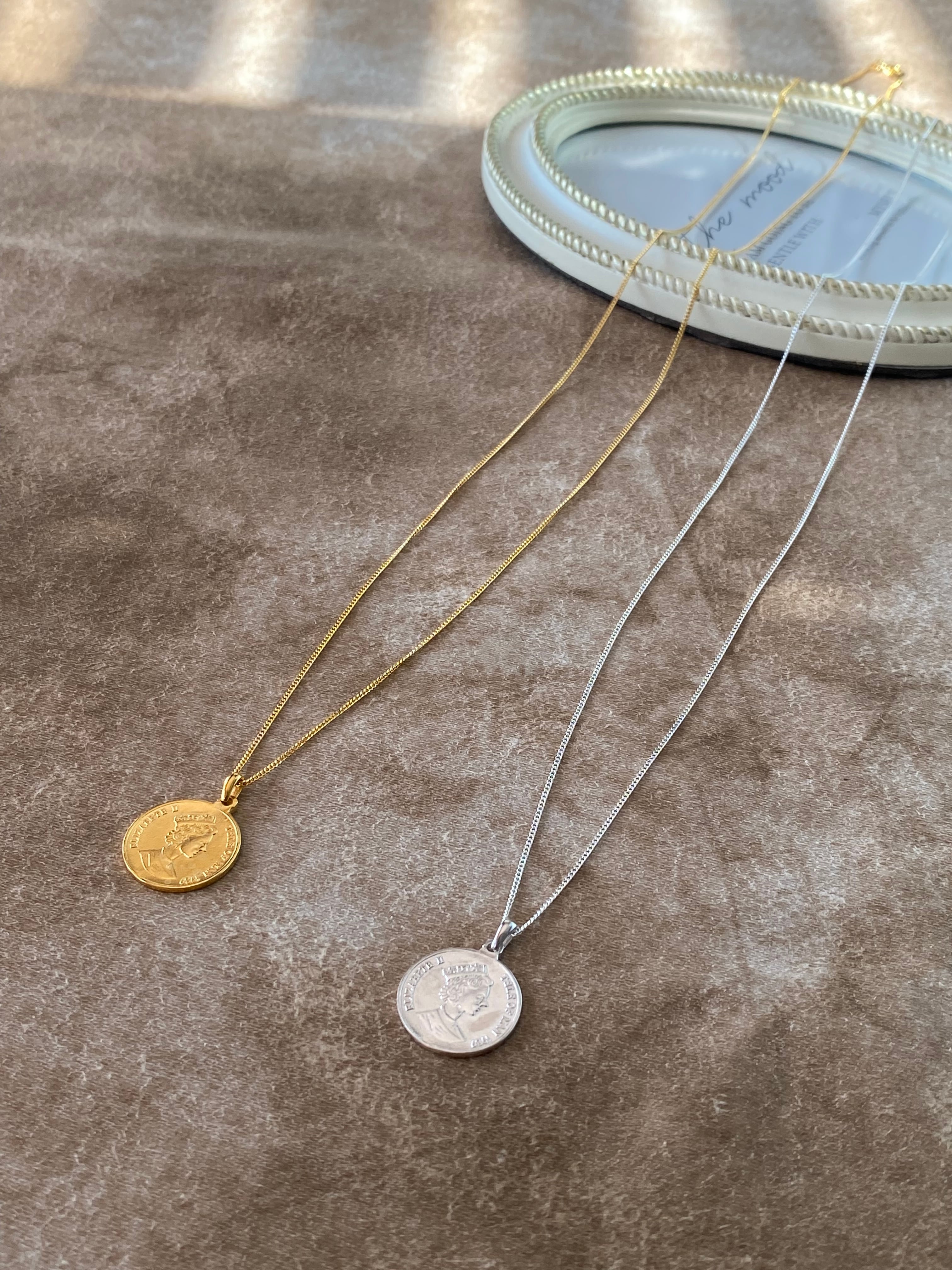 Long coin Necklace ◇ NS25003