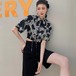 拘りの、大人可愛いデザイン 半袖 上着 ショットタイプ シャツ トップス レディース 韓国ファッション