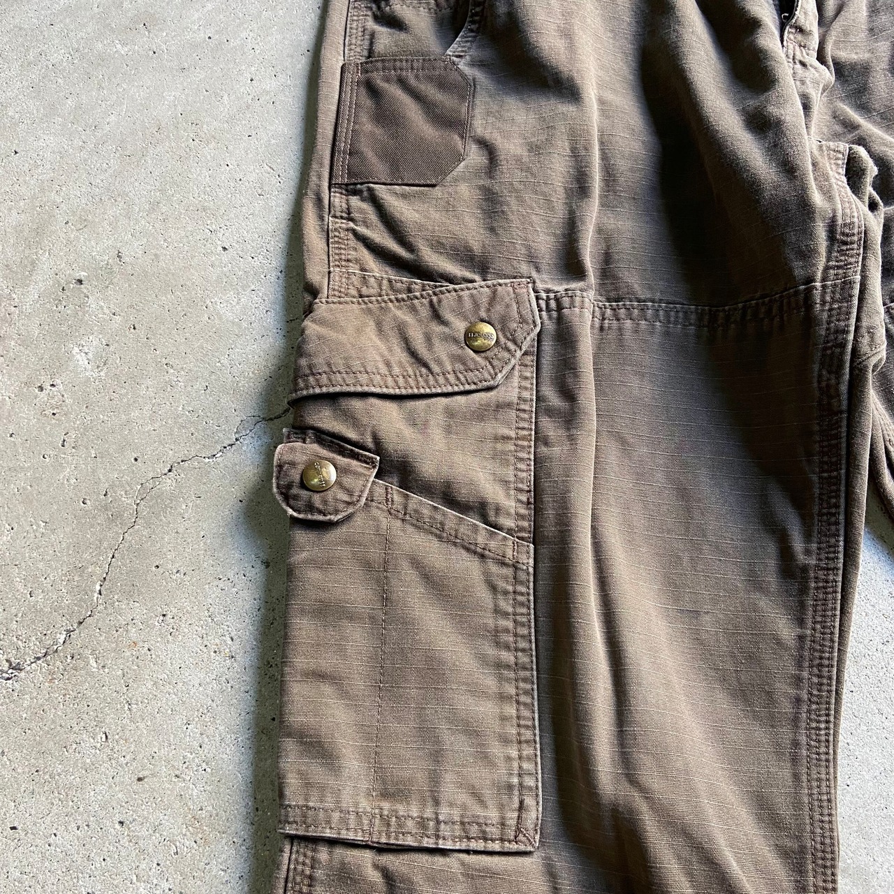 Carhartt カーハート ダブルニー コットン リップストップ カーゴ 